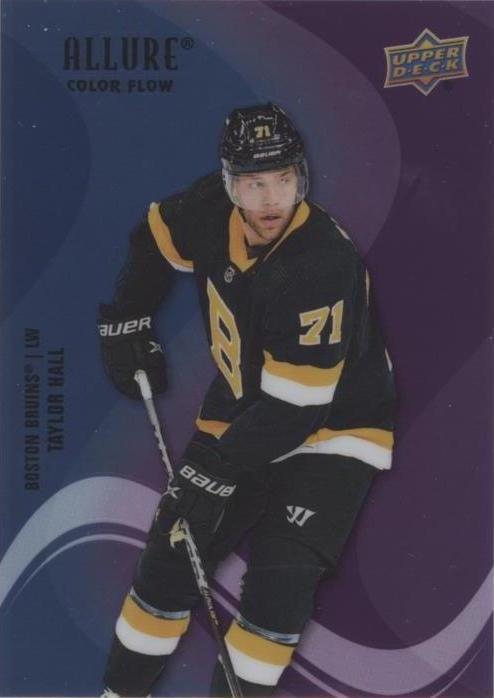 Taylor Hall #SF-100 2022 Upper Deck Allure Color Flow Hockey