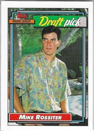 Mike Rossiter #474 Baseball Cards 1992 Topps