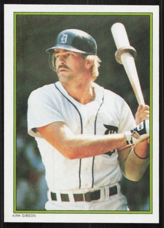 Kirk Gibson #29 1986 Topps All Star Glossy Set Of 60 Baseball