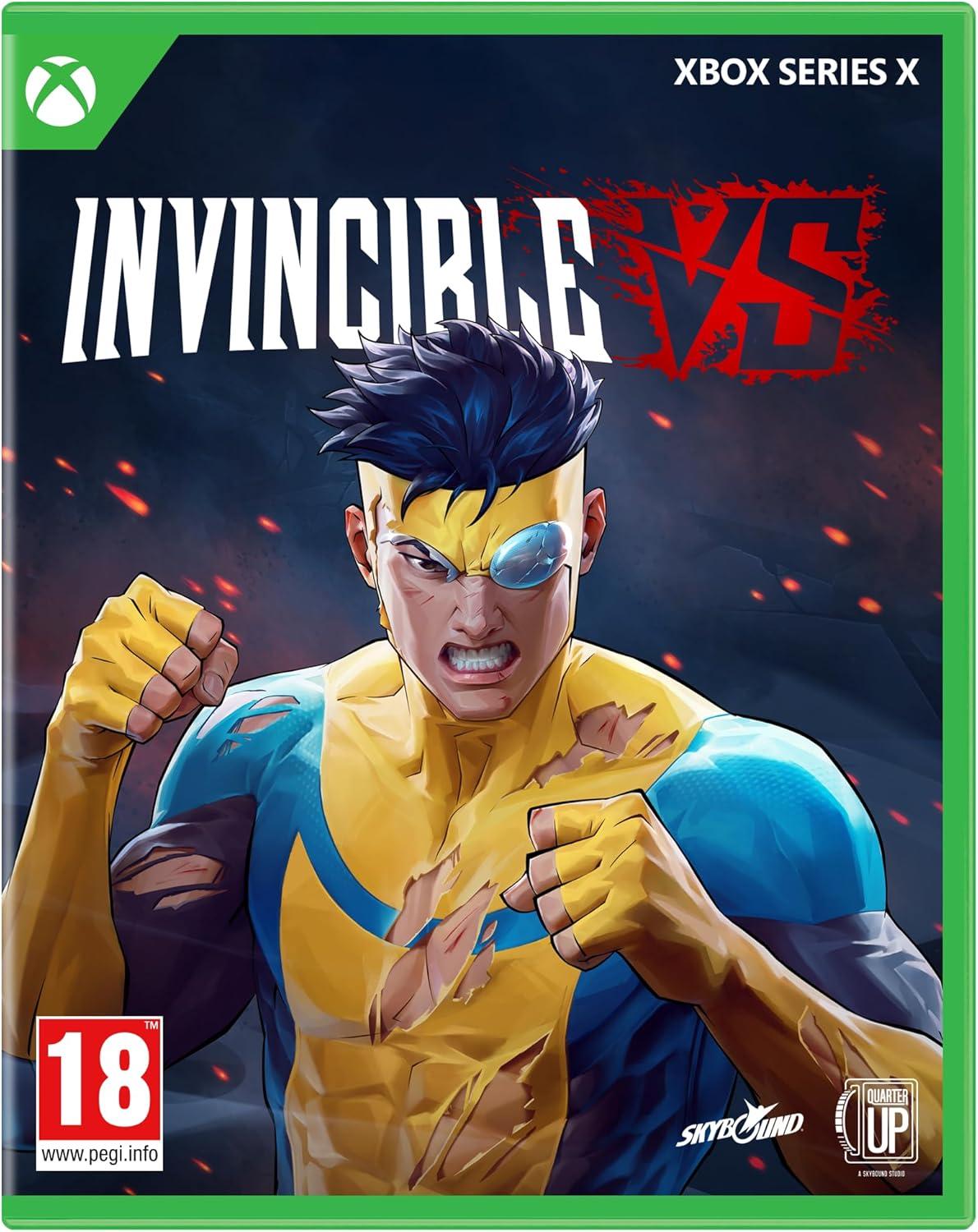 Carátula de Invincible VS Amazon Exclusive para Xbox Series X (edición PAL España)
