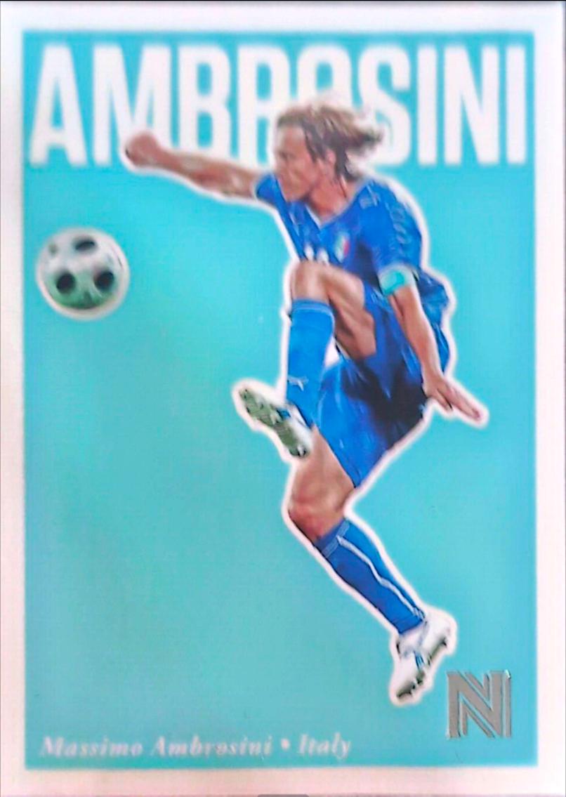 Massimo Ambrosini #6 Soccer Cards 2017 Panini Nobility