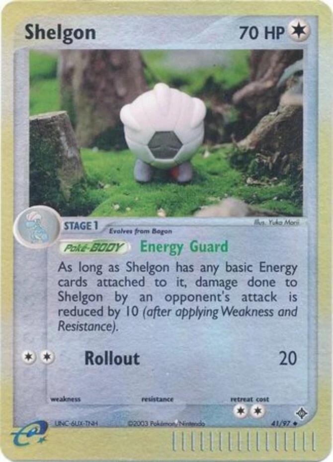 Shelgon [Reverse Holo] #20 Prices | Pokemon Dragon | Pokemon Cards