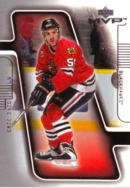 Eric Daze #40 Hockey Cards 2001 Upper Deck MVP