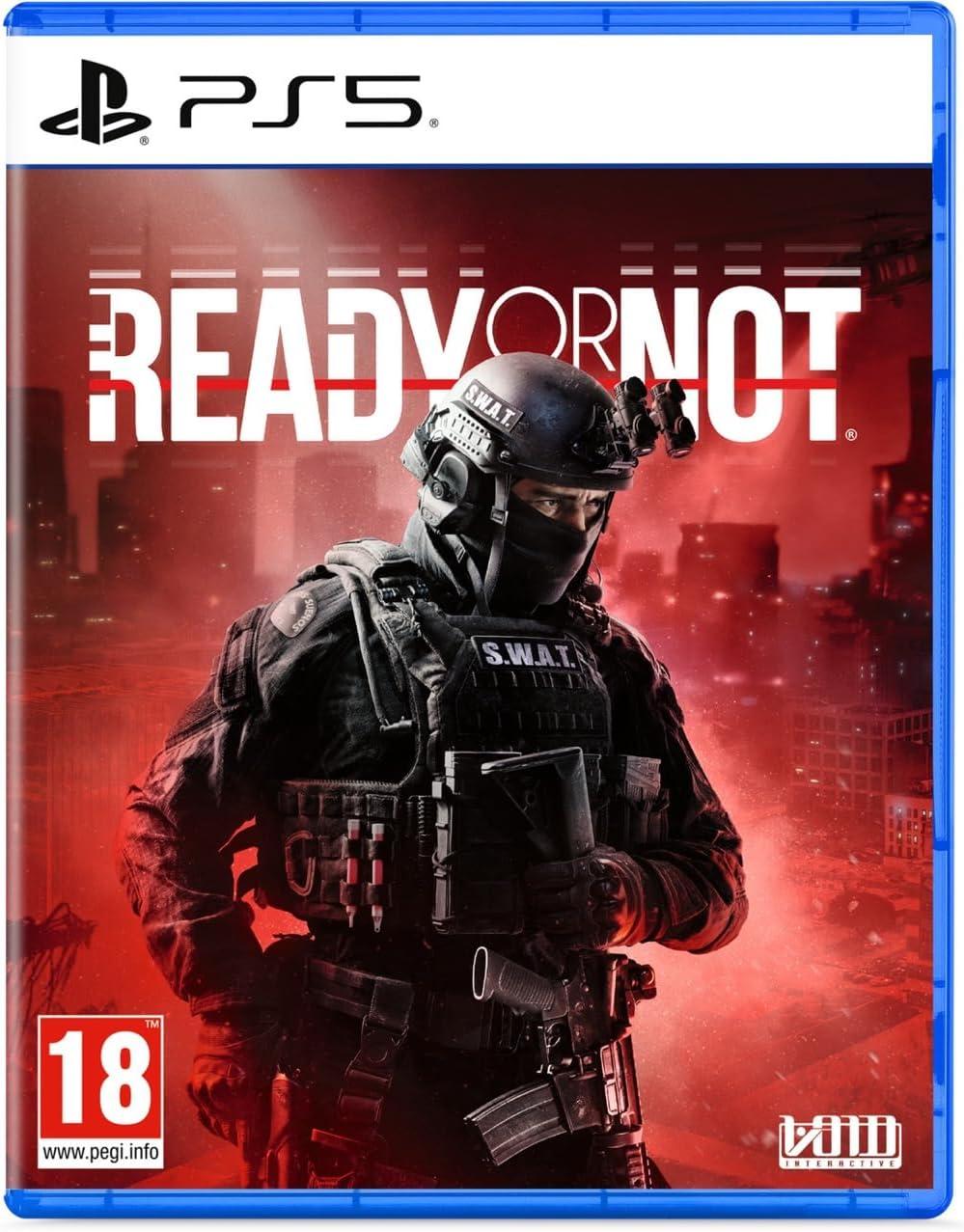 Carátula de Ready or Not para PS5 (edición PAL España)