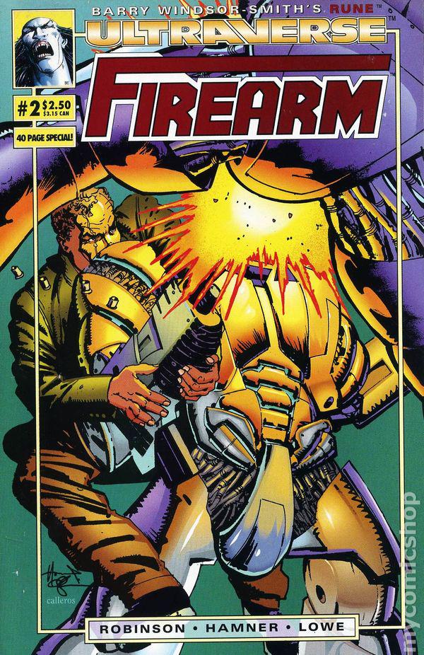 Firearm #2 (1993) Comic Books Firearm