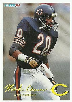 Mark Carrier #64 1994 Fleer Shell Fact Football