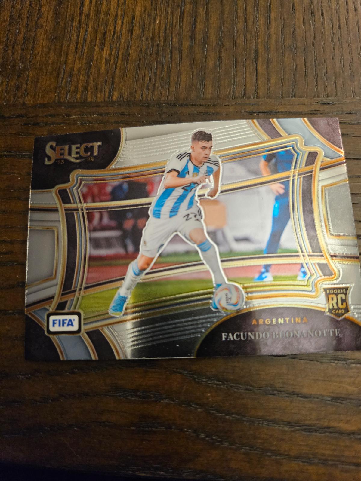 Facundo Buonanotte #229 Soccer Cards 2023 Panini Select FIFA