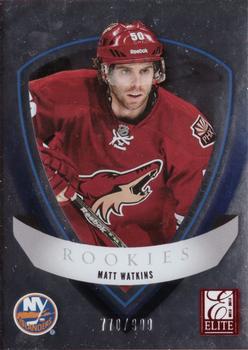Matt Watkins #47 2012-13 Panini Rookie Anthology Hockey Elite Rookies