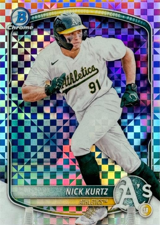 Nick Kurtz [X-Fractor] #BCP-114 Prices | 2025 Bowman Chrome