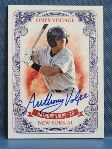 Anthony Volpe #VAAV 2021 Onyx Vintage Baseball