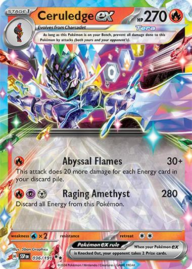Ceruledge ex #36 Cover Art