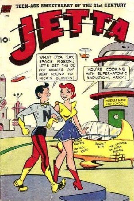 Jetta #5 (1952) Comic Books Jetta