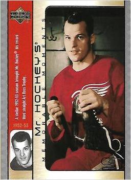Gordie Howe #GH5 2003-04 Upper Deck Mr. Hockey