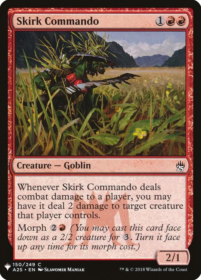 Skirk Commando #150 Magic The List Reprints