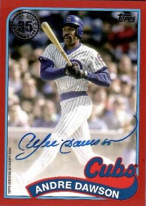 Andre Dawson [Red] #89BA-AD
