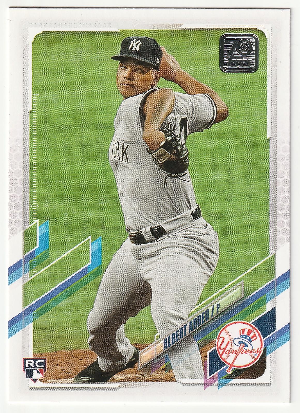 Albert Abreu #88 Baseball Cards 2021 Topps