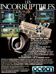 Full Cover Back | Untouchables ZX Spectrum