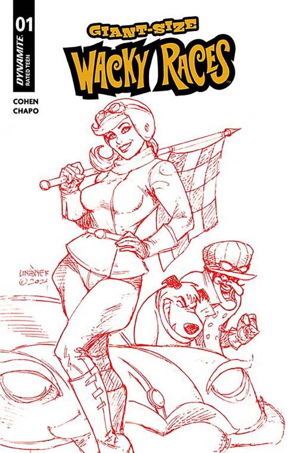 Giant-Size Wacky Races [Linsner Red Line] #1 (2025) Prices | Giant-Size ...