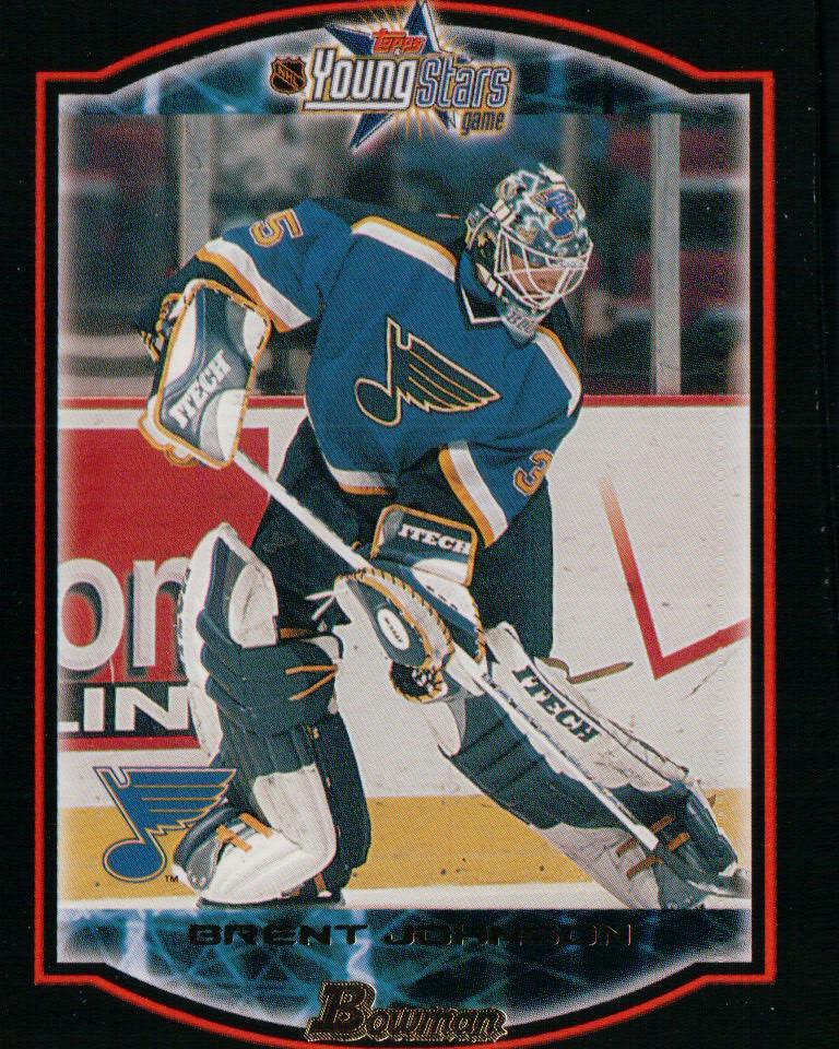 Brent Johnson #93 2002 Bowman Young Stars Hockey