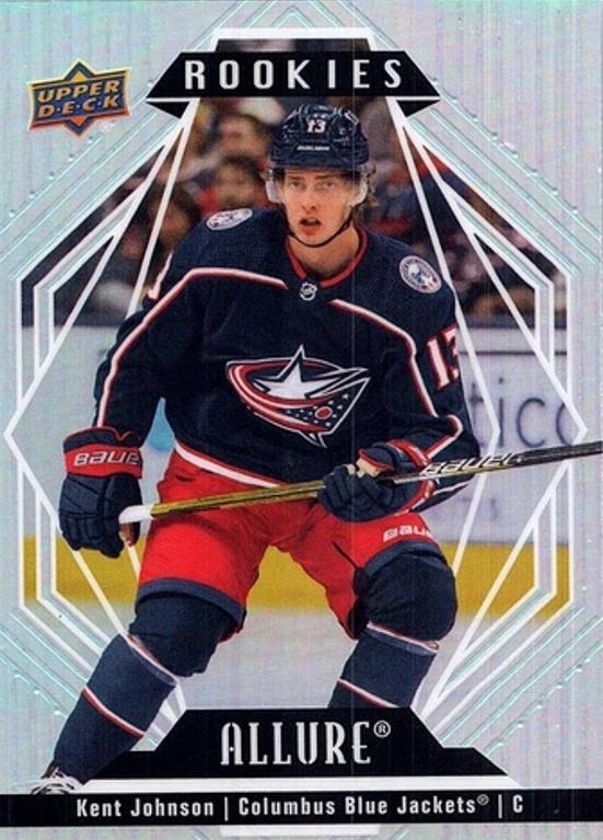 Kent Johnson #144 2022-23 Upper Deck Allure Hockey