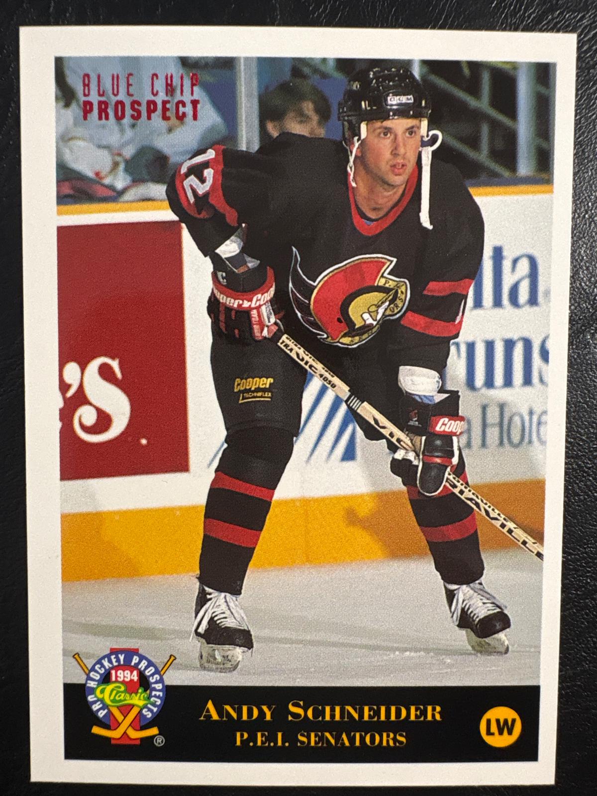 Andy Schneider #170 1994 Classic Pro Hockey Prospects