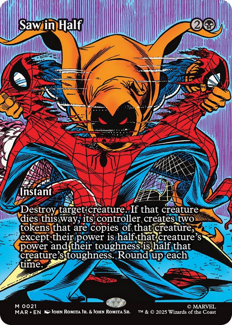 Saw in Half (Magic Marvel Super Heroes Eternal)