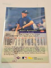 REAR | Scott Ruffcorn Baseball Cards 1994 Classic