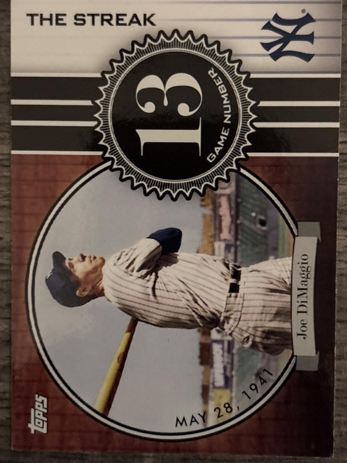 Joe DiMaggio #JD13 2007 Topps Dimaggio Streak Baseball