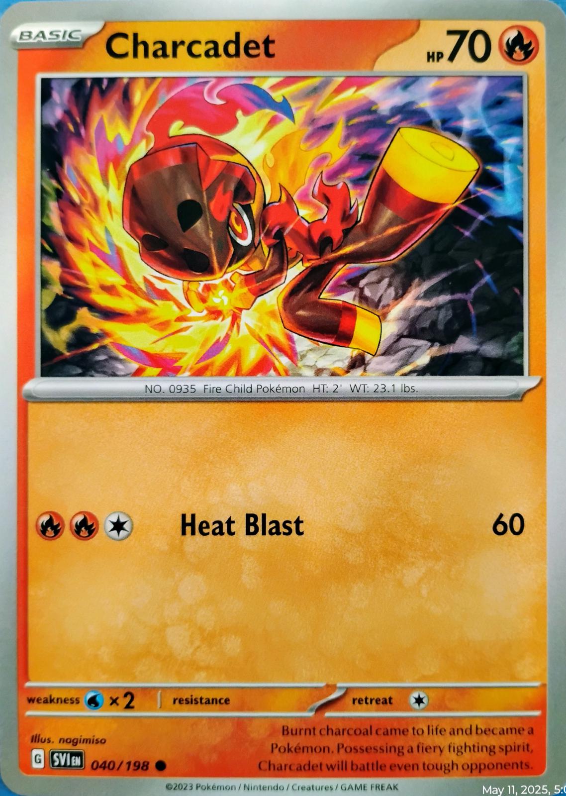 Charcadet #40 Pokemon Scarlet & Violet