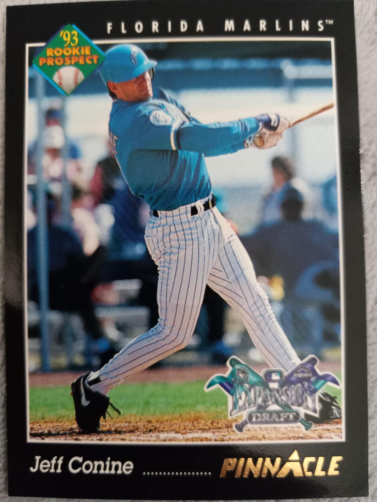 Jeff Conine #601 Baseball Cards 1993 Pinnacle