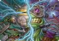 Mind Transfer Protocol Art Card | Magic Teenage Mutant Ninja Turtles Art Series