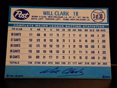 .Jpg | Will Clark Baseball Cards 1991 Post Cereal