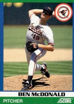 Ben McDonald #50 Baseball Cards 1991 Score Rising Stars