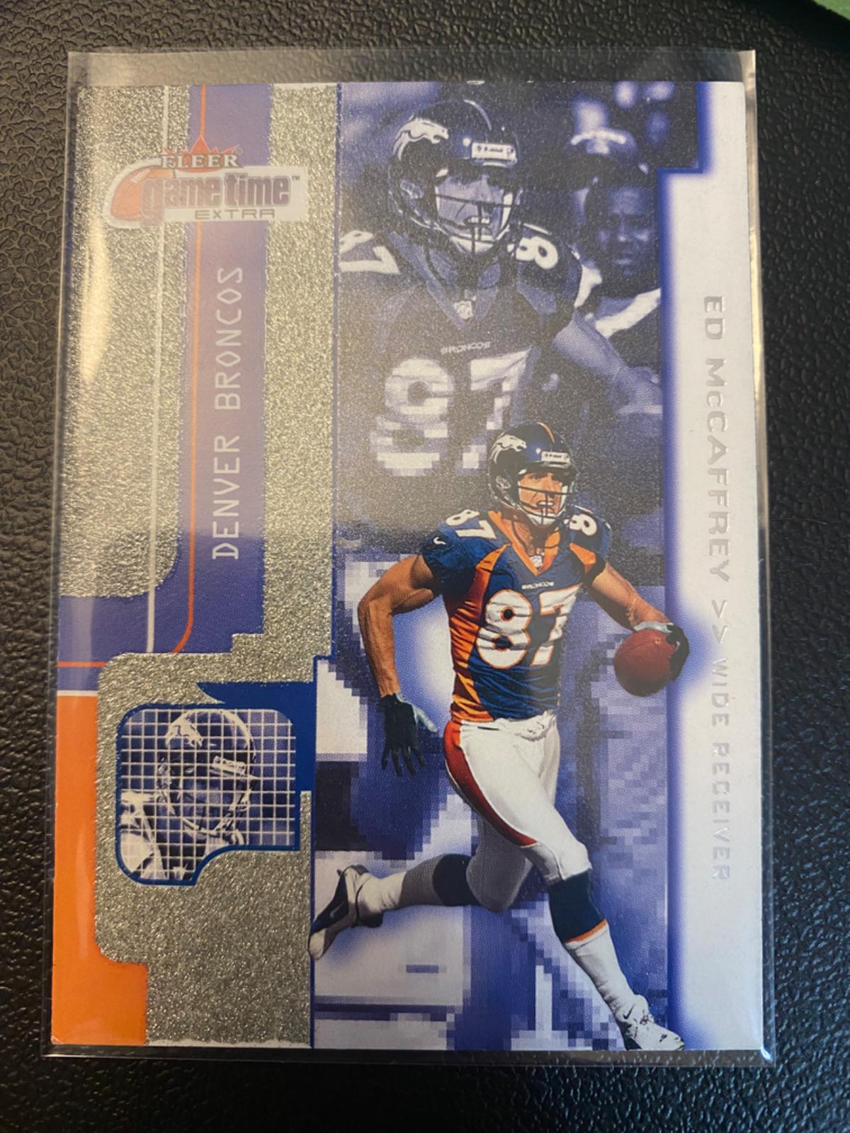 Ed McCaffrey #49 2001 Fleer Game Time Football