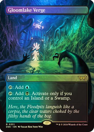 Gloomlake Verge [Borderless Foil] #331 Prices | Magic Duskmourn
