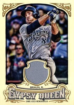 Ryan Braun #GQR-RB Baseball Cards 2014 Topps Gypsy Queen Relics