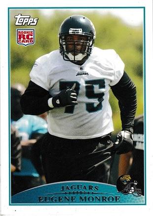 Eugene Monroe #368 Football Cards 2009 Topps