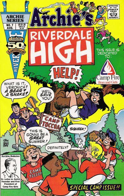 Archie's Riverdale High #7 (1991) Comic Books Riverdale High