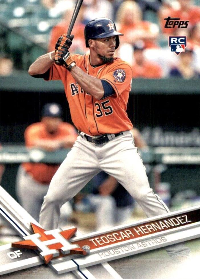 Teoscar Hernandez #67 Baseball Cards 2017 Topps