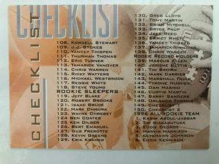 Checklist 108-150