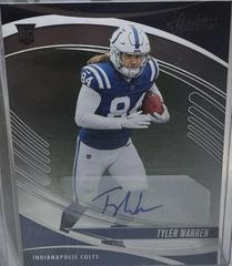 Tyler Warren [Signature] #195 Prices [Rookie] | 2025 Panini Absolute ...