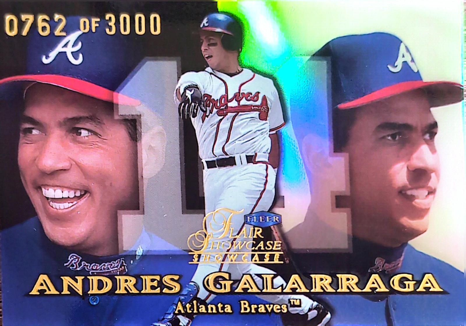 Andres Galarraga #79 1999 Flair Showcase Baseball
