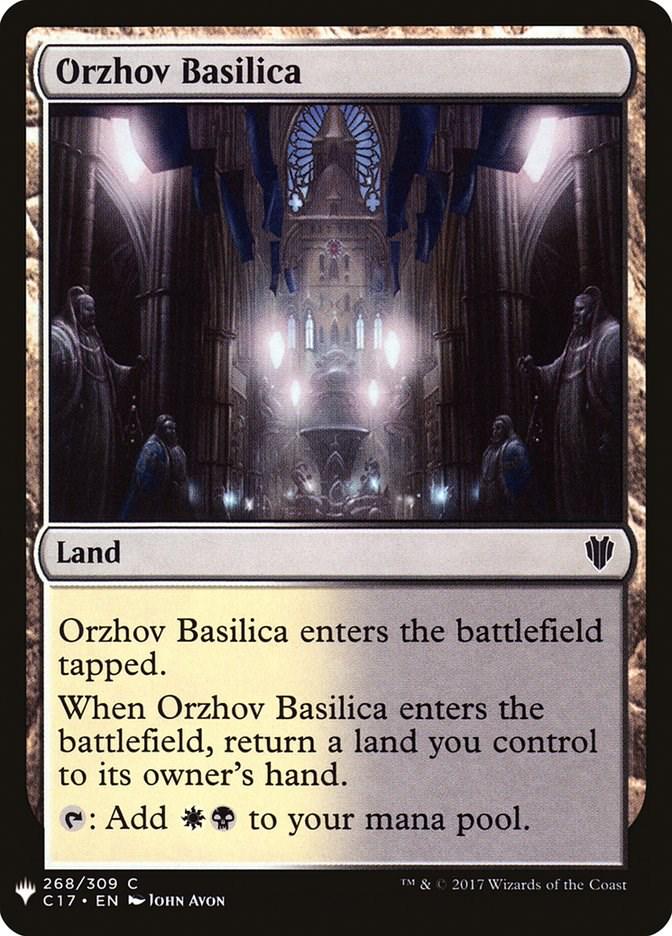 Orzhov Basilica #268 Magic The List Reprints