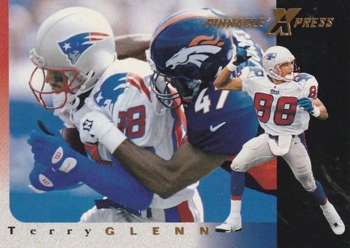 Terry Glenn #14 Football Cards 1997 Pinnacle X Press