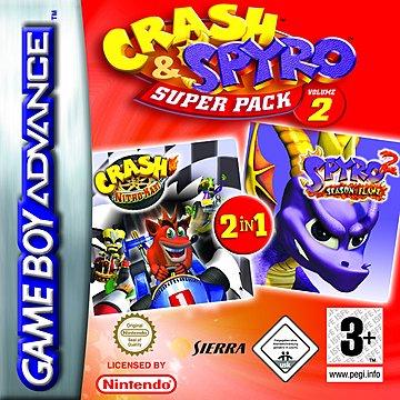 Crash And Spyro Super Pack Vol. 2 PAL GameBoy Advance