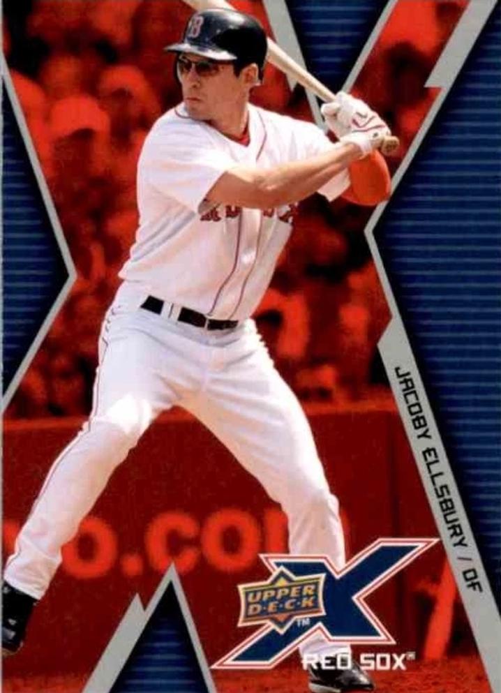 Jacoby Ellsbury #11 Baseball Cards 2009 Upper Deck X