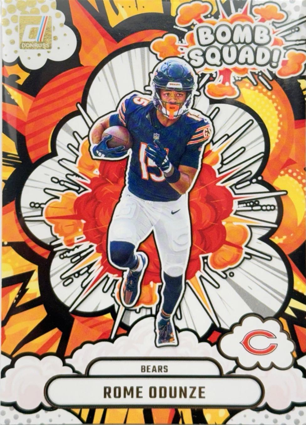 レア皿latin bomb squad入手困難 Rome Odunze #BS-ROE Prices | 2025 Panini Donruss Bomb Squad