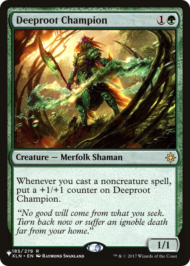 Deeproot Champion (Magic The List Reprints)