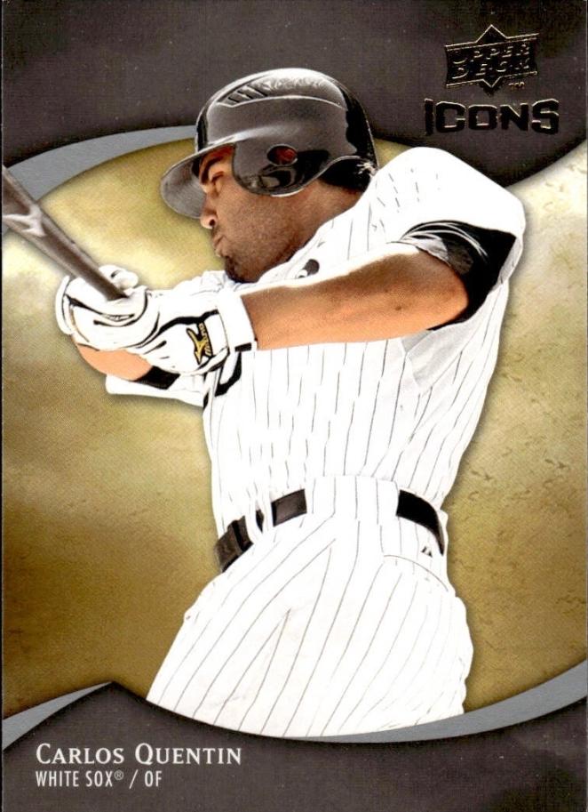 Carlos Quentin #16 Baseball Cards 2009 Upper Deck Icons