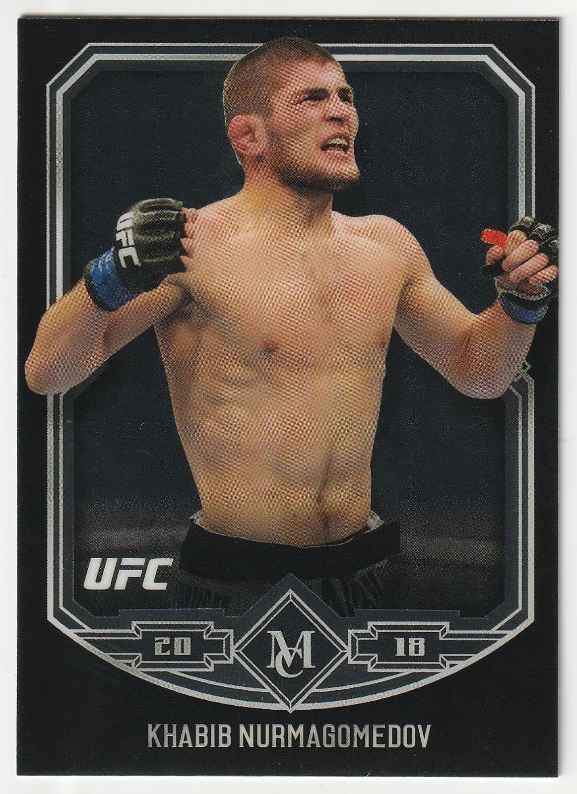 Khabib Nurmagomedov #UFCM-KN Ufc Cards 2018 Topps UFC Chrome Museum Collection